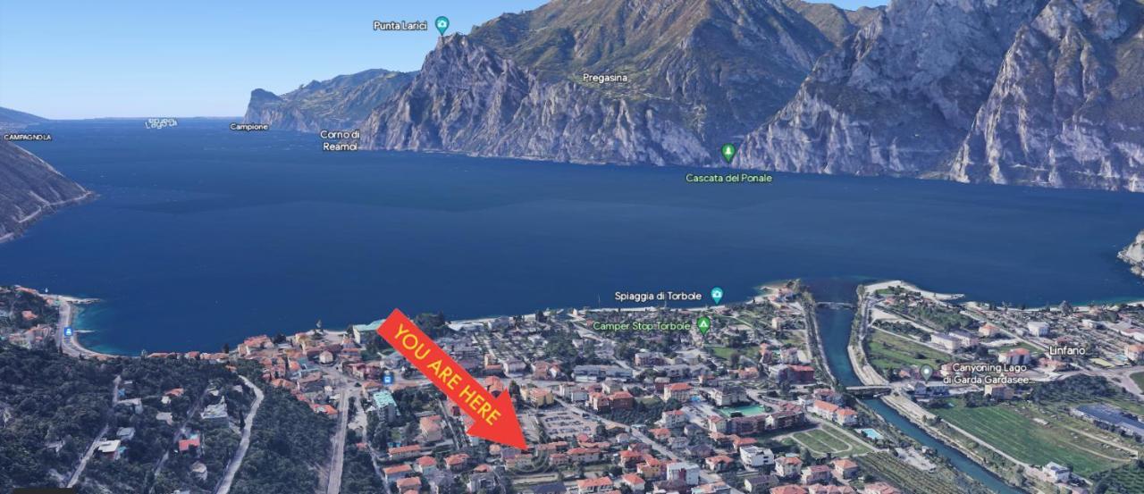 Casa Doppia Leilighet Torbole Sul Garda Eksteriør bilde